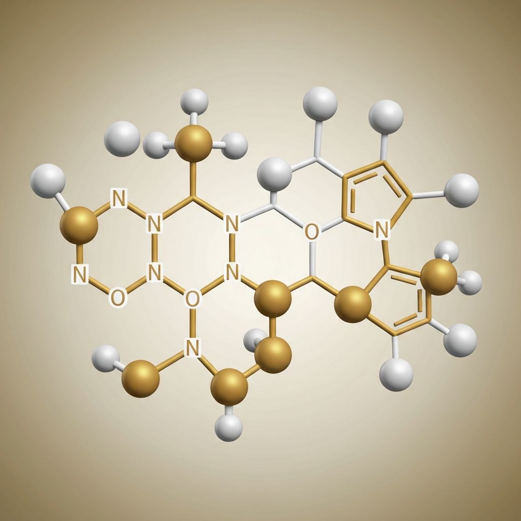 Antioxidantien Molekularstruktur